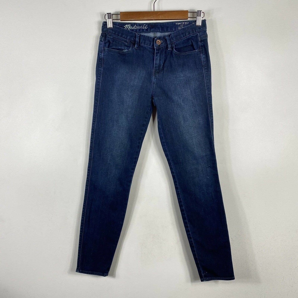 Madewell Size 25 Skinny Skinny Ankle Jeans Blue Dark Wash